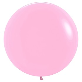 Шар латексный 24", розовый, пастель, набор 25 шт.