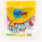 Шар воздушный латексный 5", серебро, хром, набор 50 шт. - Фото 3