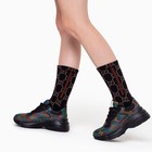 Кроссовки детские, цвет чёрный МИКС, размер 28 - фото 21887938