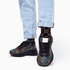 Кроссовки детские, цвет чёрный МИКС, размер 29 - фото 21887943