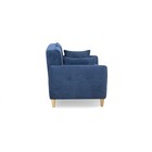 Диван - кровать «Анита», c подлокотниками, спальное место 1380×1980 мм, цвет синий ТД- 372  (артикул 9354693)  большой выбор товаров оптом и в розницу по низким ценам с доставкой