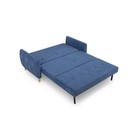 Диван - кровать «Анита», c подлокотниками, спальное место 1380×1980 мм, цвет синий ТД- 372  (артикул 9354693)  большой выбор товаров оптом и в розницу по низким ценам с доставкой