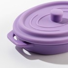 Кокотница - форма для запекания складная Доляна «Юзи», силикон, 16.5×11×7.5 см, цвет МИКС - Фото 9