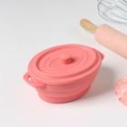 Кокотница - форма для запекания складная Доляна «Юзи», силикон, 16.5×11×7.5 см, цвет МИКС - Фото 4