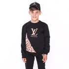 Комплект детский, цвет чёрный/бежевый МИКС, рост 140 см - фото 21888275