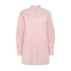 Рубашка женская MINAKU: Casual Collection цвет темно-розовый, р-р 42 - Фото 9