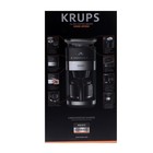 Кофеварка KRUPS KM832810, капельная, 1000 Вт, 1.25 л, чёрно-серебристая - Фото 3