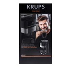 Кофеварка KRUPS KM832810, капельная, 1000 Вт, 1.25 л, чёрно-серебристая - Фото 4