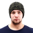 Шапка мужская на флисе, камуфляж - Фото 2