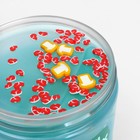 Двухслойный слайм «Море» с шармиками, мятный, 350 г - фото 21889004