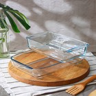 Набор форм для запекания Paşabahçe Borcam, 2 предмета: 1.95 л, 1.32 л, 33.5×19 см, 26×14.8 см, жаропрочное стекло, прозрачный - Фото 2