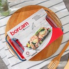 Набор форм для запекания Paşabahçe Borcam, 2 предмета: 1.95 л, 1.32 л, 33.5×19 см, 26×14.8 см, жаропрочное стекло, прозрачный - Фото 6