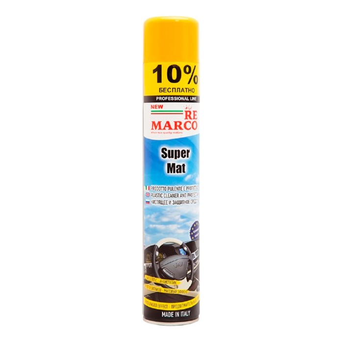 Полироль салона RE MARCO Super Mat, 750 мл, аэрозоль, французский парфюм - Фото 1