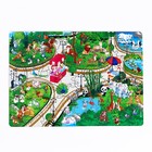 Фигурный пазл «‎Прогулка в зоопарке»‎ - фото 24662959