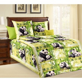 

Постельное бельё 1.5 сп «Панды», размер 220х180 см, 150х215 см, 70х70 см - 2 шт