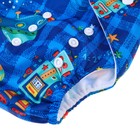 Многоразовый подгузник «Космос», 3-15 кг, синий, Крошка Я - Фото 7