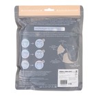 Многоразовый подгузник «Космос», 3-15 кг, синий, Крошка Я - Фото 11