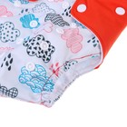 Многоразовый подгузник Крошка Я «Облака», 3-15 кг, белый - Фото 6