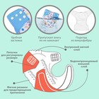 Многоразовый подгузник «Корабли», 3-15 кг, белый, Крошка Я - Фото 2