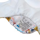 Многоразовый подгузник «Корабли», 3-15 кг, белый, Крошка Я - Фото 9