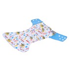 Многоразовый подгузник «Корабли», 3-15 кг, белый, Крошка Я - Фото 6