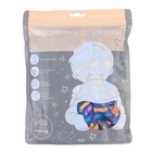 Многоразовый подгузник «Абстракция», 3-15 кг, синий, Крошка Я - Фото 7