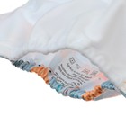 Многоразовый подгузник «Лисички», 3-15 кг, голубой, Крошка Я - Фото 8