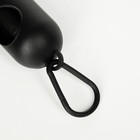 Контейнер с пакетами для уборки за собаками (рулон 15 пакетов 29×21 см), чёрный - Фото 5