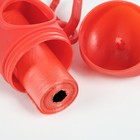 Контейнер-косточка с мешками для уборки (рулон 15 пакетов 29х21 см), красный - Фото 3