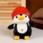 Мягкая игрушка «Пингвин», в красной шапке, МИКС - Фото 5