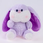 Мягкая игрушка «Щекастый кролик», на брелоке, цвета МИКС - фото 7139332