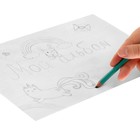 Набор альбомов А4, 20 листов на скрепке, 5 штук Calligrata без обложки - фото 24566484