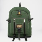 Рюкзак туристический, 60 л, отдел на молнии, наружный карман, цвет зелёный - Фото 3