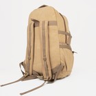 Рюкзак туристический, 60 л, отдел на молнии, наружный карман, цвет бежевый - фото 6740919