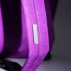 Рюкзак на молнии, цвет фиолетовый - Фото 6