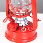 Керосиновая лампа декоративная красный 9,5х12,5х19 см RISALUX - Фото 6