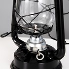 Керосиновая лампа декоративная черный 11,5х15х25 см RISALUX - Фото 6