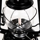 Керосиновая лампа декоративная черный 11,5х15х25 см RISALUX - Фото 7