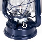 Керосиновая лампа декоративная синий 11.5*15*25 см RISALUX - Фото 4