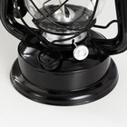 Керосиновая лампа декоративная черный 14х18х27,5 см RISALUX - Фото 3