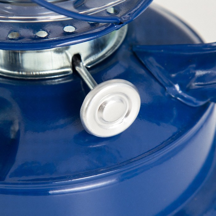 Керосиновая лампа декоративная синий 14х18х27,5 см RISALUX - фото 1911832888