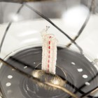 Керосиновая лампа декоративная черный с золотой патиной 14×18×27.5 см RISALUX - Фото 6