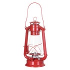 Керосиновая лампа декоративная красный 14х18х30 см RISALUX - Фото 10