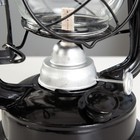 Керосиновая лампа декоративная черный 14х18х30 см RISALUX - Фото 5