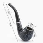 Курительная трубка для табака "Командор", классическая, длина 15 см, d отверстия-2 см - Фото 1