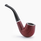 Трубка курительная «Командор», классическая, 15.5 см, отверстие d-2.2 см - фото 30902756