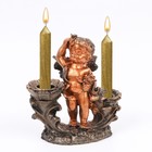 Подсвечник "Ангелочек", на две свечи, 11 х 5.5 х 12 см - Фото 2