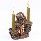 Подсвечник "Ангелочек", на две свечи, 11 х 5.5 х 12 см - фото 10044176