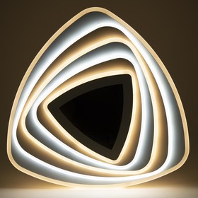 

Потолочный светильник, 208Вт, LED, 50x50x9 см, цвет белый