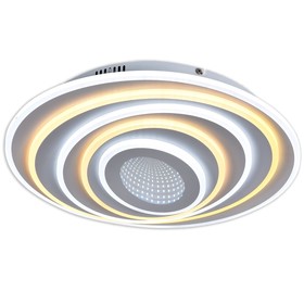 

Потолочный светильник, 158Вт, LED, 50x45x9 см, цвет белый